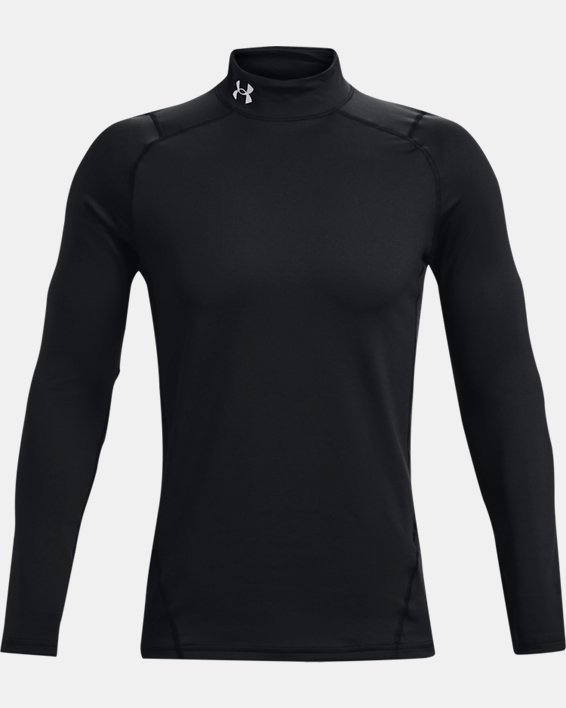 Camiseta ajustada ColdGear® Fitted para hombre, Black, pdpMainDesktop image number 5